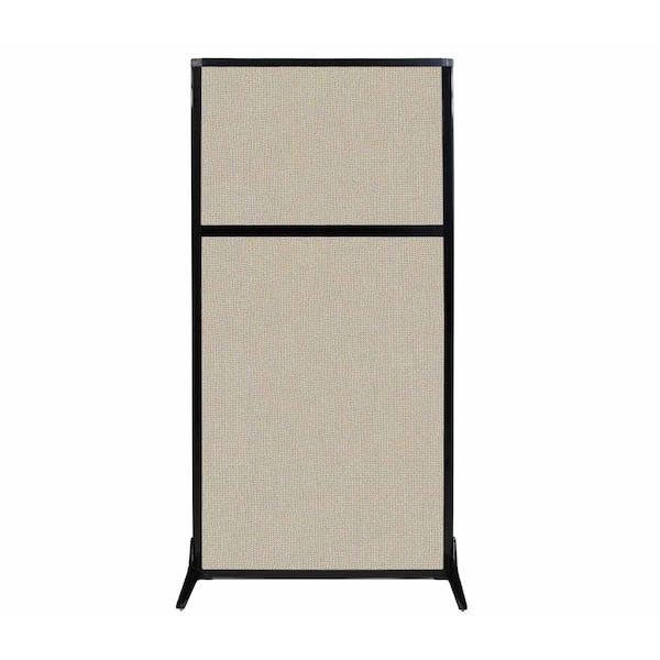 Work Station Screen 33" x 70" Sand Fabric